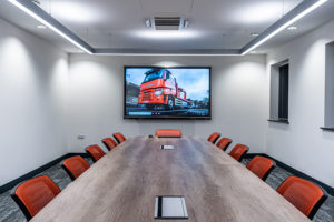 AV system including LED display