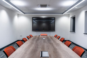 AV system in boardroom